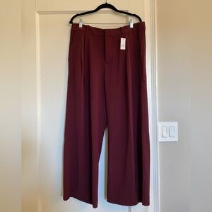 Burgundy GAP High Rise Trousers - NWT